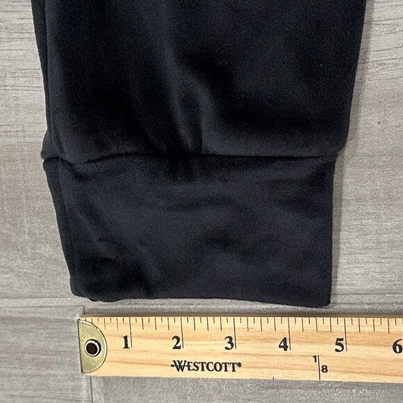 Z Supply Evalyn Silky Velour Drawstring Jogger Pant in Onyx Women's Size S - Picture 13 of 15